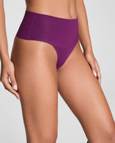 SPANXsupersmooth™ Undie-tectable® Supima® Cotton Thong | Snapdragon